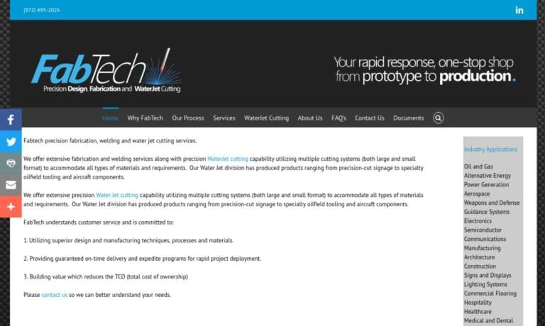 FabTech Services, Inc.