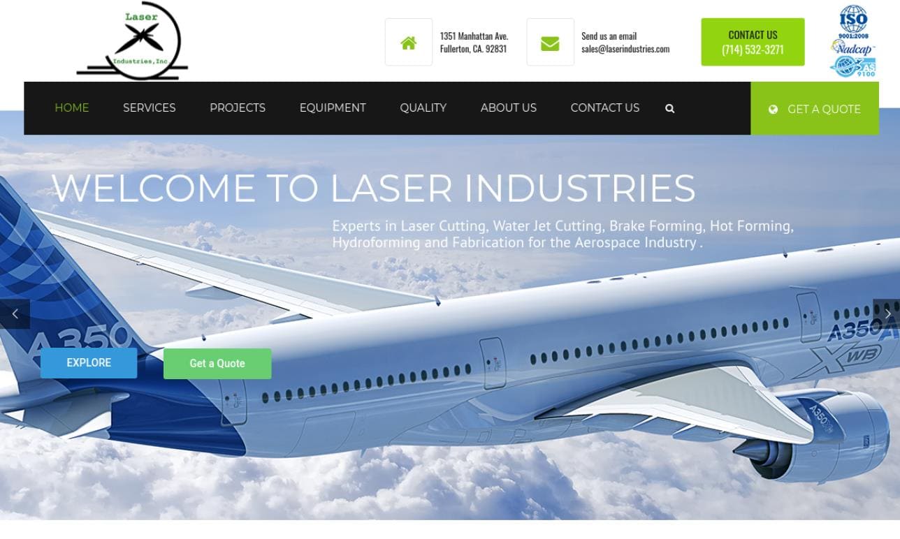 Laser Industries, Inc. Waterjet Cutting