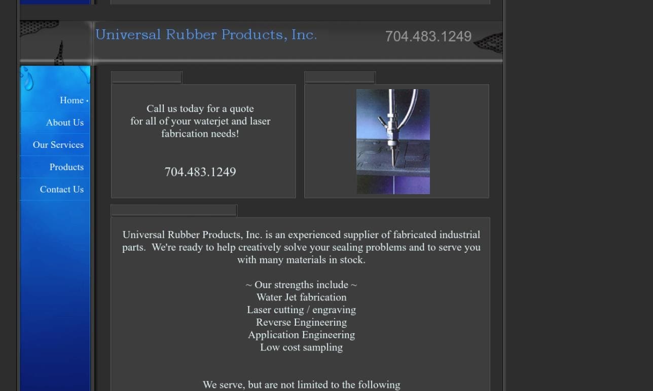 Universal Rubber Products, Inc.