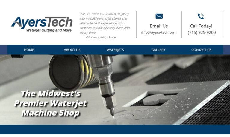 AyersTech Waterjet Cutting